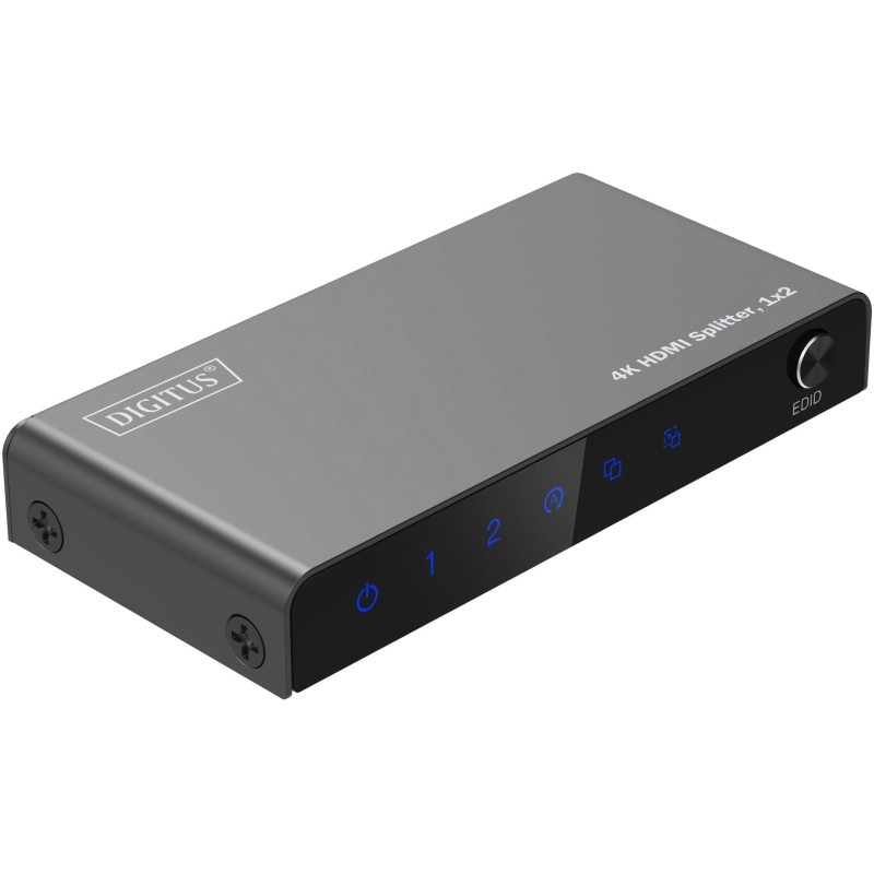 Buy DIGITUS HDMI Splitter 1x2 4K 60Hz HDCP 2.3 EDID Control in Cyprus, Nicosia, Limassol, Larnaka, Pafos