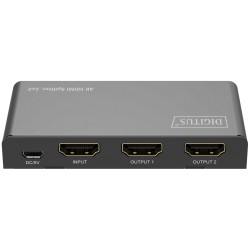Buy DIGITUS HDMI Splitter 1x2 4K 60Hz HDCP 2.3 EDID Control in Cyprus, Nicosia, Limassol, Larnaka, Pafos