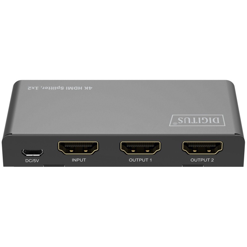 Buy DIGITUS HDMI Splitter 1x2 4K 60Hz HDCP 2.3 EDID Control in Cyprus, Nicosia, Limassol, Larnaka, Pafos