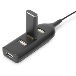 Buy DIGITUS USB-Hub 4-Port USB 2.0 - USB-A Hub - Black, 0.3 m in Cyprus, Nicosia, Limassol, Larnaka, Pafos