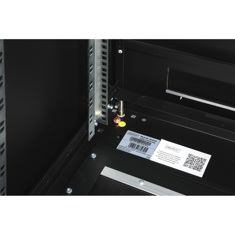 Buy DIGITUS Network Cabinet Unique 36U 1787x600x600 mm Black - Freight Shipping in Cyprus, Nicosia, Limassol, Larnaka, Pafos