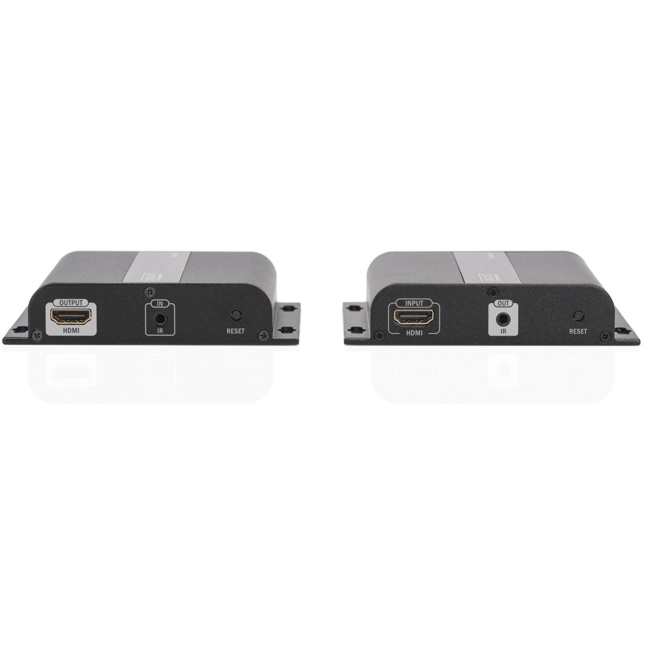DIGITUS Extender Set HDMI IP Cat5 5e 6 7 - Black - 4K — Buy in Cyprus with Fast Delivery