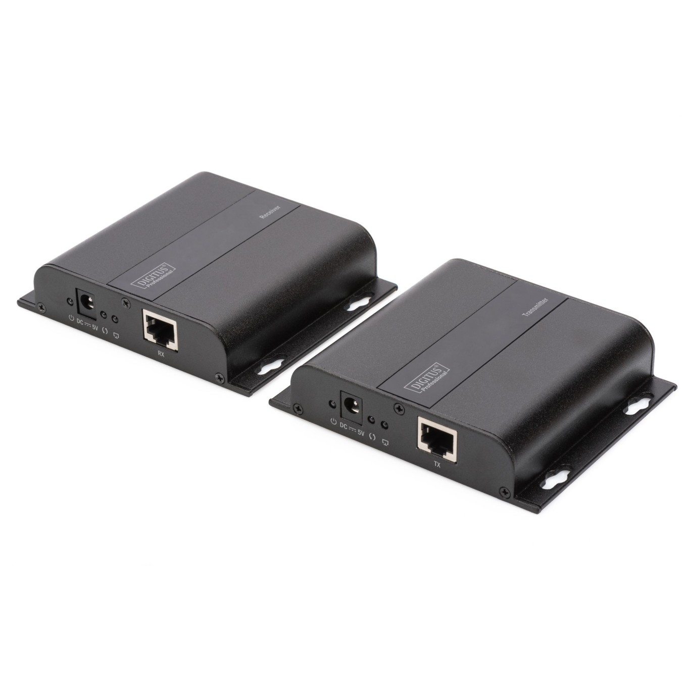 DIGITUS Extender Set HDMI IP Cat5 5e 6 7 - Black - 4K — Buy in Cyprus with Fast Delivery