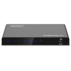 Buy DIGITUS HDMI Switch - 3x1 8K60 HDR, HDCP 2.3 - Black in Cyprus, Nicosia, Limassol, Larnaka, Pafos