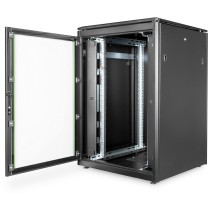 DIGITUS Netzwerkschrank Unique 22U 1164x800x800mm Black - Freestanding Network Cabinet — Buy in Cyprus with Fast Delivery