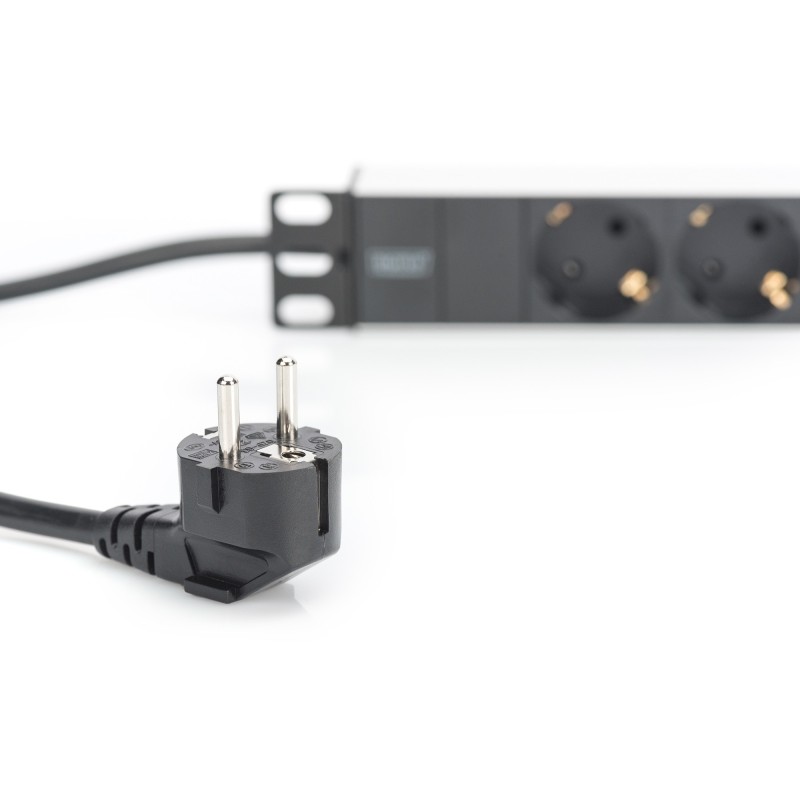 Buy DIGITUS Power Strip 1U 3-Gang Aluminum 2m Lead in Cyprus, Nicosia, Limassol, Larnaka, Pafos
