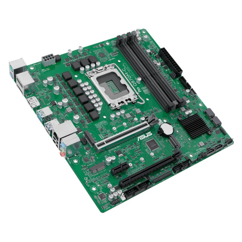 Buy ASUS Pro Q870M-C CSM - microATX LGA1851 Motherboard, DDR5 4x DIMM (256GB), P... in Cyprus, Nicosia, Limassol, Larnaka, Pafos