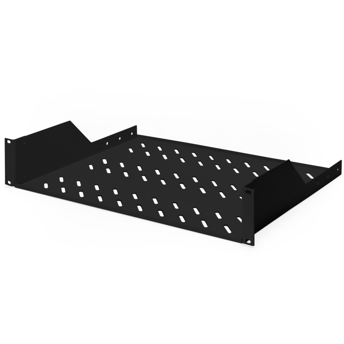 DIGITUS Fachboden 2HE 88x482x349mm - (Color Schwarz) — Buy in Cyprus with Fast Delivery