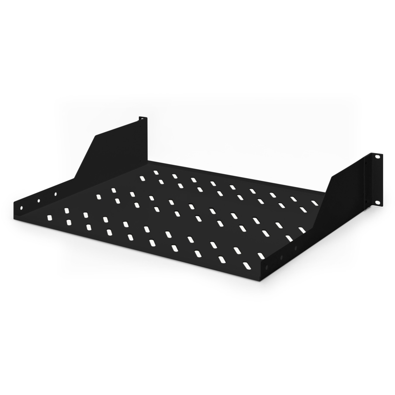 DIGITUS Fachboden 2HE 88x482x349mm - (Color Schwarz) — Buy in Cyprus with Fast Delivery