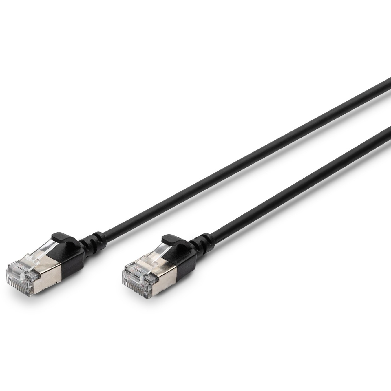 DIGITUS Patchkabel CAT 6A F/FTP Slim 0.30m Black — Buy in Cyprus with Fast Delivery