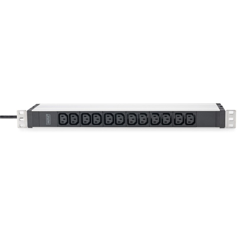 Buy Aluminium 1U PDU with 12x C13 outlets, 16A, 230V, 50/60Hz - DIGITUS in Cyprus, Nicosia, Limassol, Larnaka, Pafos