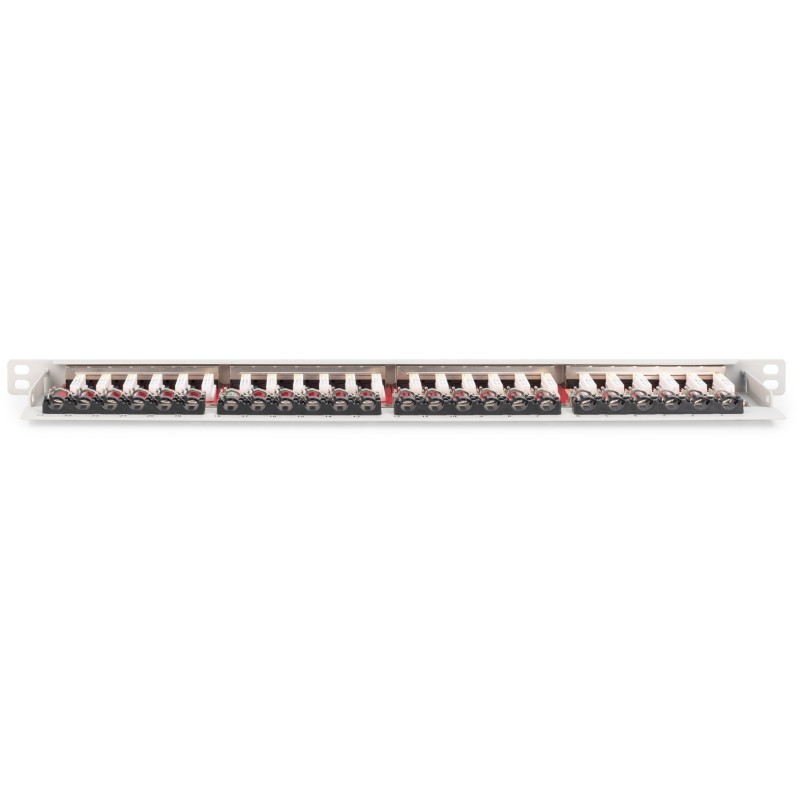 Buy DIGITUS CAT 6A High-Density Shielded Patch Panel - Class EA - 19-Inch Rack in Cyprus, Nicosia, Limassol, Larnaka, Pafos
