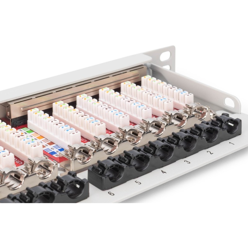Buy DIGITUS CAT 6A High-Density Shielded Patch Panel - Class EA - 19-Inch Rack in Cyprus, Nicosia, Limassol, Larnaka, Pafos