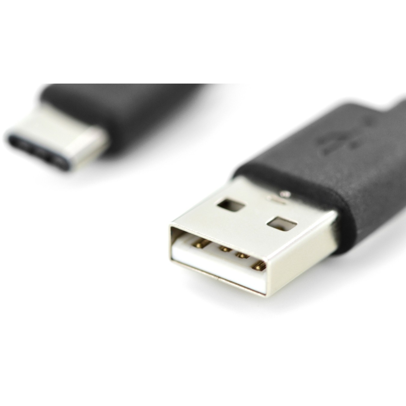 DIGITUS USB 2.0 USB-C to USB-A Cable - Black - 1.8 m — Buy in Cyprus with Fast Delivery