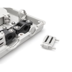 Buy DIGITUS Fiber Optic Outdoor Box - Grey, 8x SC SX, 160x300x43 mm in Cyprus, Nicosia, Limassol, Larnaka, Pafos