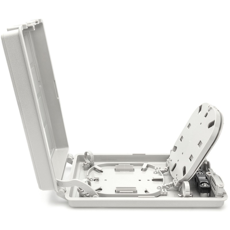 Buy DIGITUS Fiber Optic Outdoor Box - Grey, 8x SC SX, 160x300x43 mm in Cyprus, Nicosia, Limassol, Larnaka, Pafos