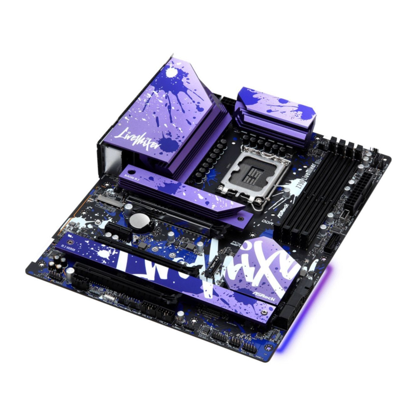 ASRock Z790 Live Mixer - LGA1700 ATX Motherboard (Intel Z790, DDR5, 4x DIMM, 128GB, PCIe 5.0, 2.5Gb LAN)