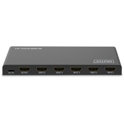 Buy DIGITUS HDMI Switch - (Black, 5x1, 8K60 HDR, HDCP 2.3) in Cyprus, Nicosia, Limassol, Larnaka, Pafos