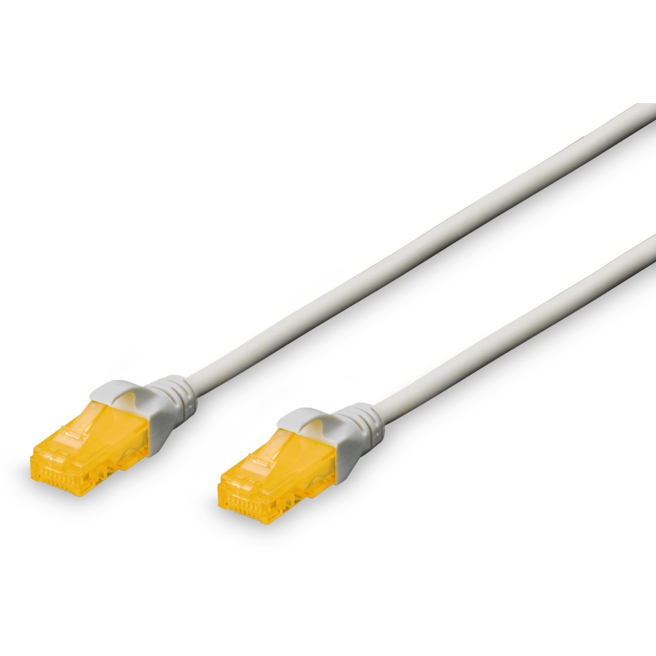 Digitus Patch Cable RJ45 U/UTP Cat6A 2.0 m Gray - Characteristics (Gray, 2 m, Cat6A, UTP) — Buy in Cyprus with Fast Delivery