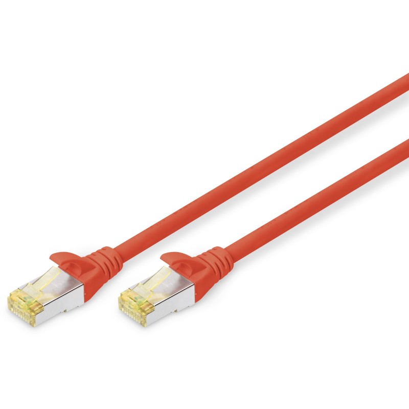 Buy DIGITUS CAT 6A S/FTP Patch Cable - Red in Cyprus, Nicosia, Limassol, Larnaka, Pafos