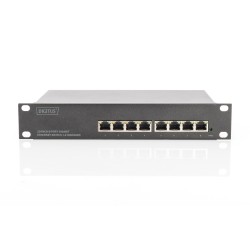 Buy DIGITUS 8-Port Gigabit Managed Switch - Black - (8x Gigabit, L2+, Rack/Wall ... in Cyprus, Nicosia, Limassol, Larnaka, Pafos