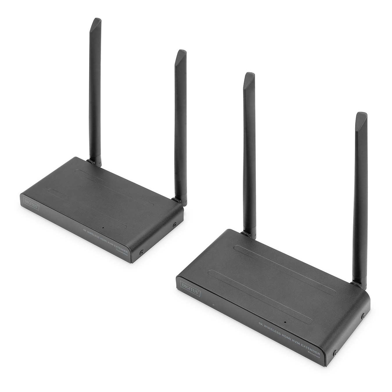 DIGITUS Wireless HDMI Extender Set - Up to 150 m, 4K 30Hz - Black — Buy in Cyprus with Fast Delivery