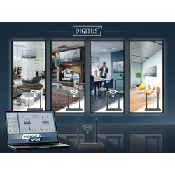 Buy DIGITUS Wireless HDMI Extender Set - Up to 150 m, 4K 30Hz - Black in Cyprus, Nicosia, Limassol, Larnaka, Pafos