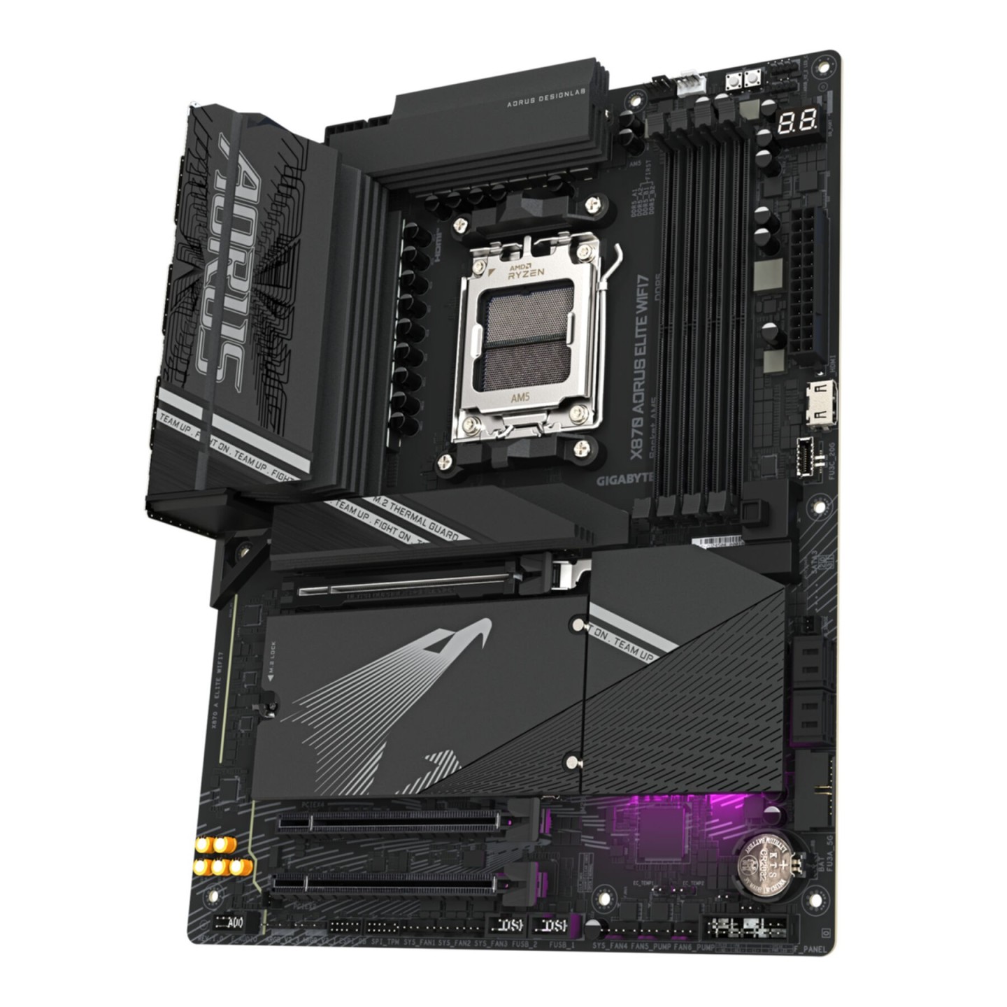 Gigabyte GA-X870 AORUS Elite WiFi7 AM5 ATX MB DDR5 256GB PCIe5 WiFi7 (Boxed) — Buy in Cyprus with Fast Delivery