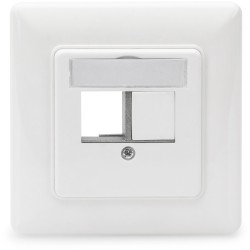 Buy DIGITUS Empty Junction Box with Central Plate and Frame - 2 Keystone - Box in Cyprus, Nicosia, Limassol, Larnaka, Pafos