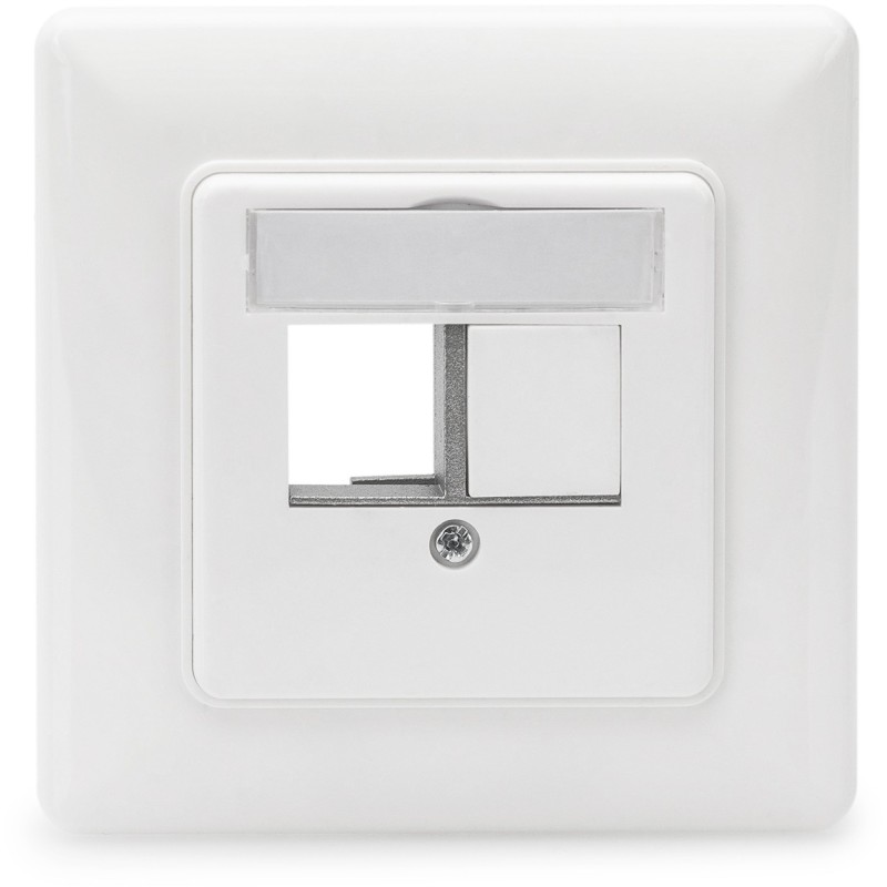 Buy DIGITUS Empty Junction Box with Central Plate and Frame - 2 Keystone - Box in Cyprus, Nicosia, Limassol, Larnaka, Pafos