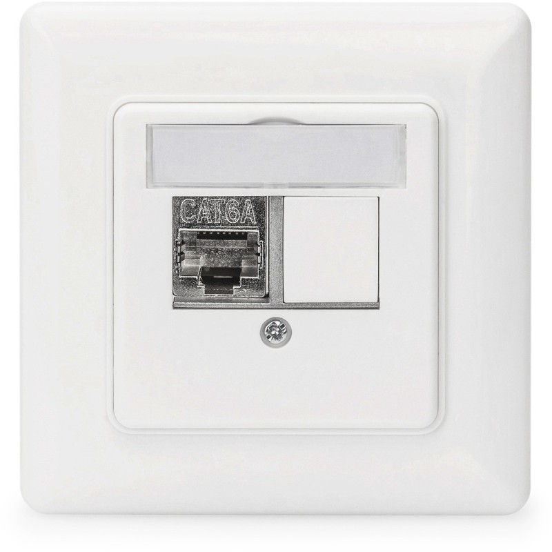 Buy DIGITUS Empty Junction Box with Central Plate and Frame - 2 Keystone - Box in Cyprus, Nicosia, Limassol, Larnaka, Pafos