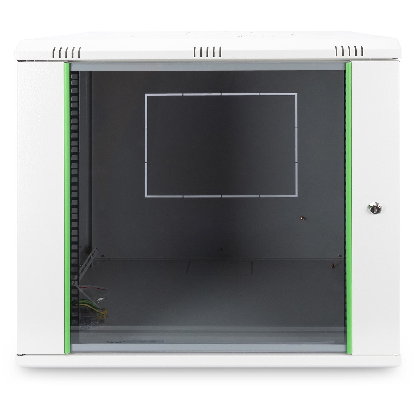 Digitus 19'' 12U Wall-mount Rack Enclosure - 638.40x600x450mm - Grey (RAL 7035) — Buy in Cyprus with Fast Delivery