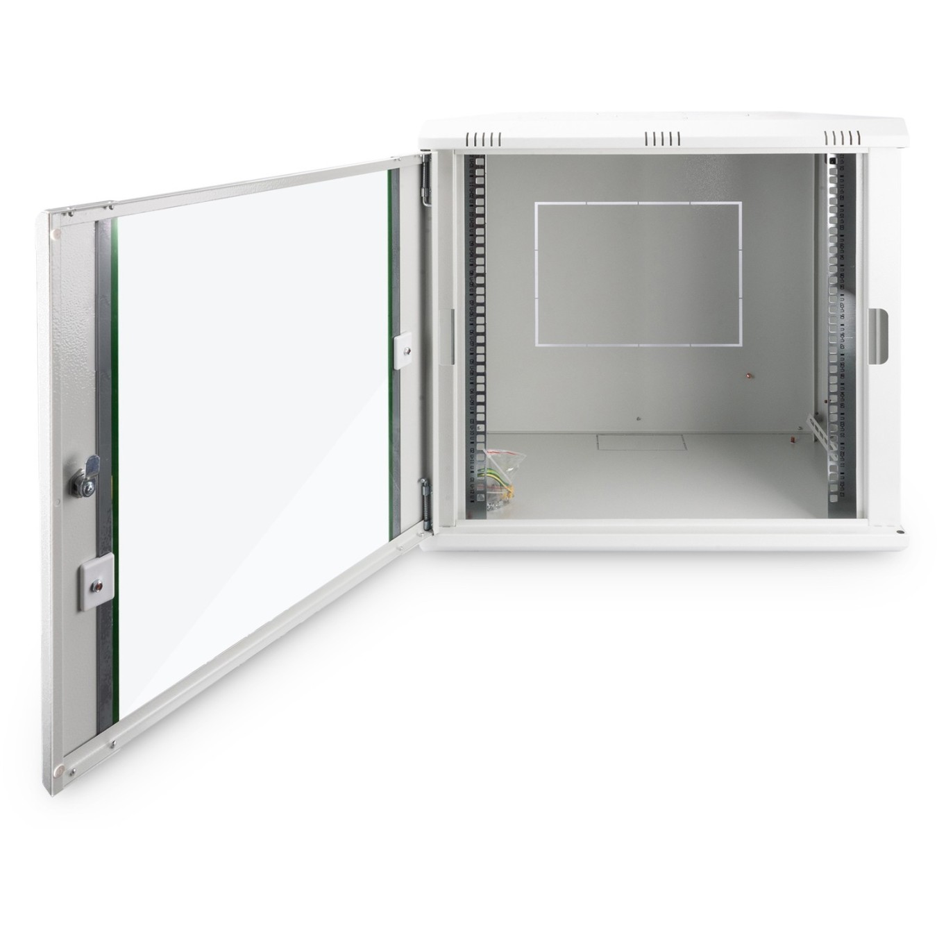 Digitus 19'' 12U Wall-mount Rack Enclosure - 638.40x600x450mm - Grey (RAL 7035) — Buy in Cyprus with Fast Delivery