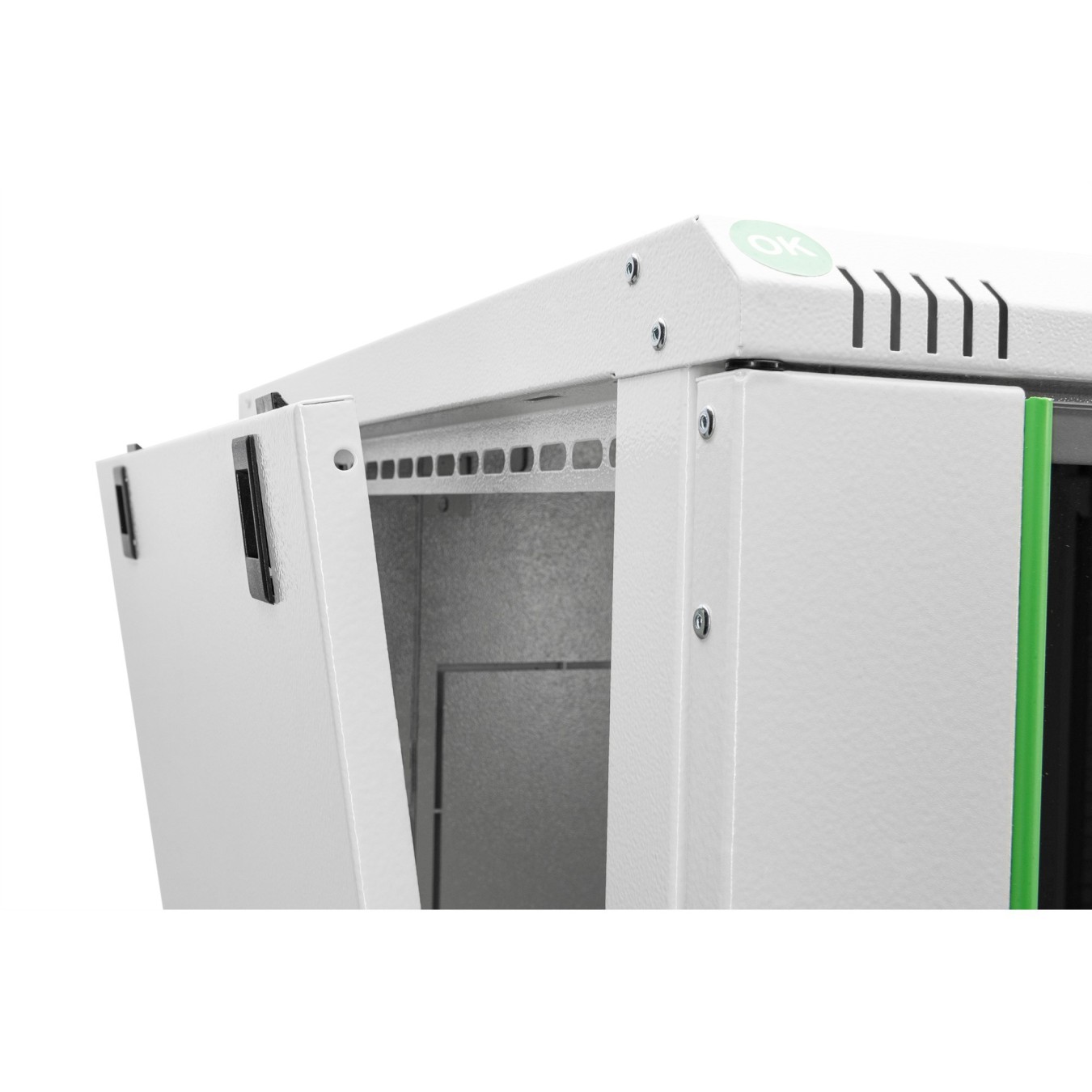 Digitus 19'' 12U Wall-mount Rack Enclosure - 638.40x600x450mm - Grey (RAL 7035) — Buy in Cyprus with Fast Delivery