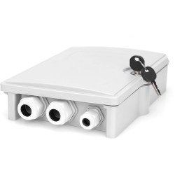 Buy DIGITUS FTTH Outdoor Distribution Box - DX - Grey, 6 SC (195x265x60 mm) in Cyprus, Nicosia, Limassol, Larnaka, Pafos