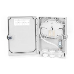 Buy DIGITUS FTTH Outdoor Distribution Box - DX - Grey, 6 SC (195x265x60 mm) in Cyprus, Nicosia, Limassol, Larnaka, Pafos