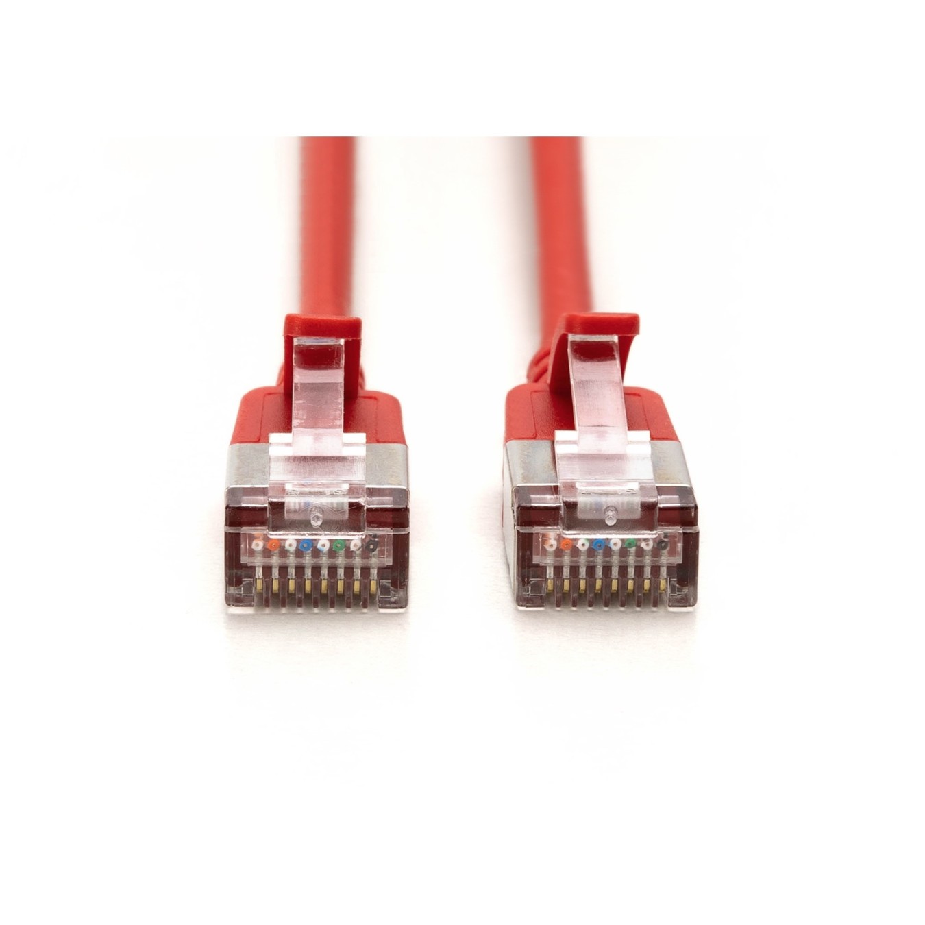 DIGITUS Patch Cable CAT6A F FTP Slim 0.30m Red - Characteristics: Color Red, Length 0.30 m — Buy in Cyprus with Fast Delivery