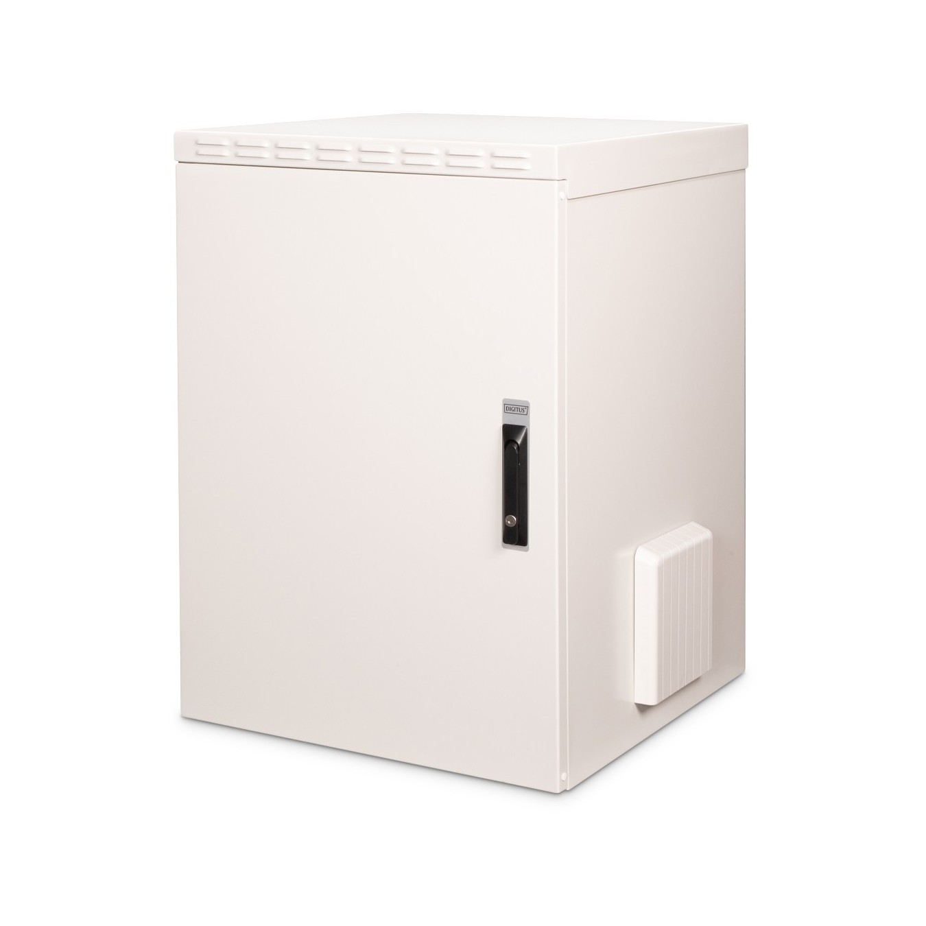 16HE Wall-Mounted Outdoor Cabinet IP55 891x600x600 mm Grey (RAL 7035) DIGITUS Professional — Buy in Cyprus with Fast Delivery