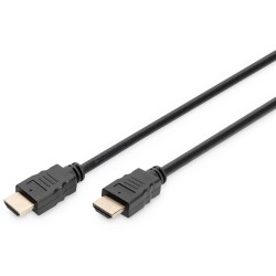 Buy DIGITUS HDMI Cable A HighSpeed Ethernet St St 1.0m Black - A - Color Black, ... in Cyprus, Nicosia, Limassol, Larnaka, Pafos