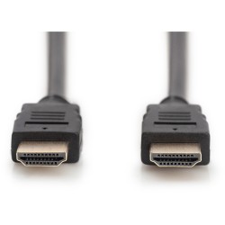 Buy DIGITUS HDMI Cable A HighSpeed Ethernet St St 1.0m Black - A - Color Black, ... in Cyprus, Nicosia, Limassol, Larnaka, Pafos
