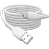 DIGITUS USB-C to USB-A Cable - White, 2m, Silicone Jacket — Buy in Cyprus with Fast Delivery