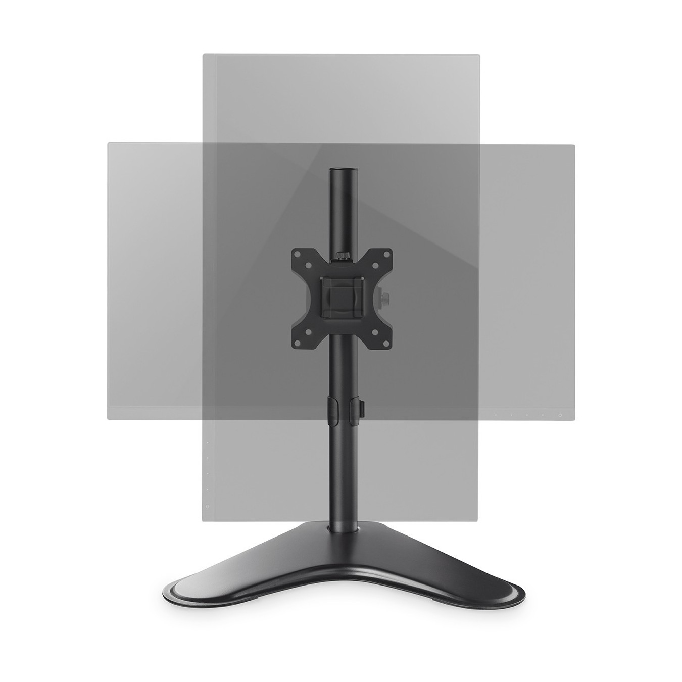 Monitor Mount for 1 Monitor 17-32" 8kg - DA-90437 - Black Stand Base — Buy in Cyprus with Fast Delivery