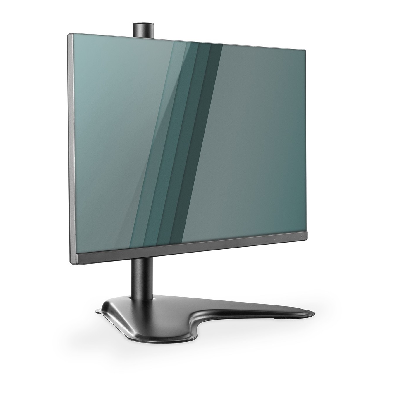Monitor Mount for 1 Monitor 17-32" 8kg - DA-90437 - Black Stand Base — Buy in Cyprus with Fast Delivery