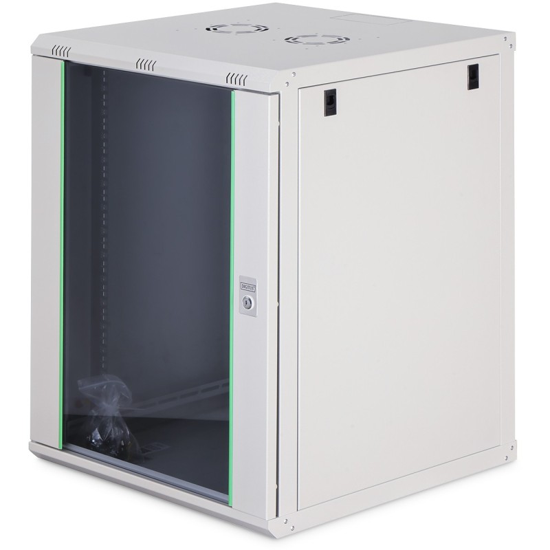 Buy Digitus Wall Mount Rack Cabinet 19" 16U 789x600x600 mm - Gray (RAL 7035) in Cyprus, Nicosia, Limassol, Larnaka, Pafos