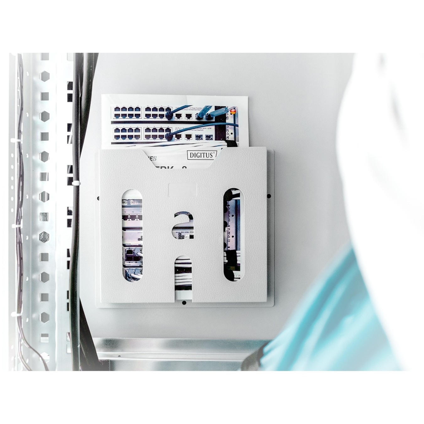 DIGITUS Circuit Diagram Holder A4 - Grey, Plastic — Buy in Cyprus with Fast Delivery