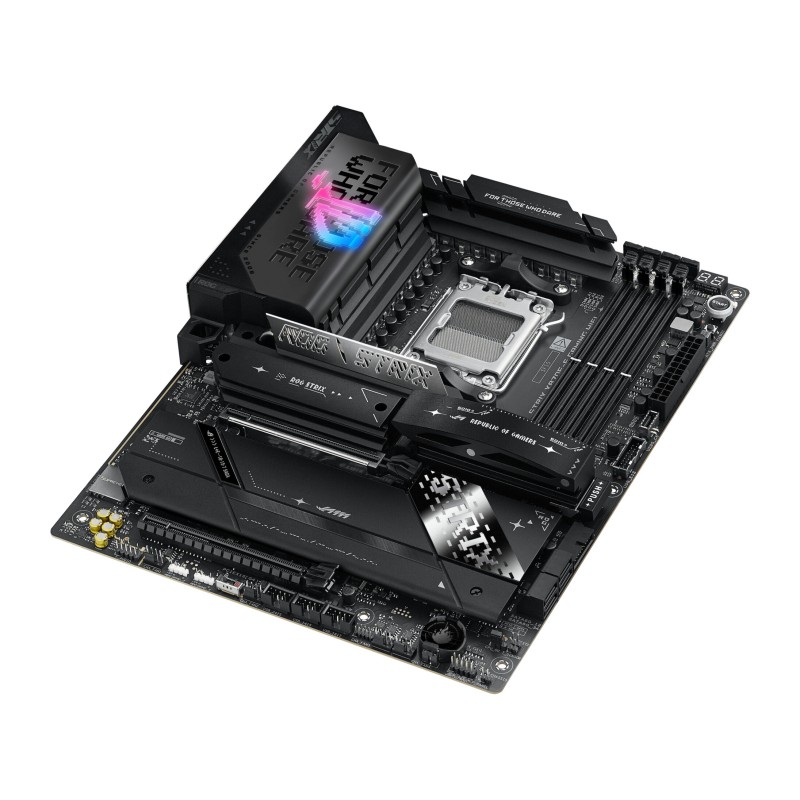 Buy ASUS ROG Strix X870E-E Gaming WiFi - AM5, X870E, DDR5, 192GB Max, ATX, Wi‑... in Cyprus, Nicosia, Limassol, Larnaka, Pafos