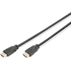 Buy DIGITUS HDMI-Kabel A- to A, St St, 5.0 m, black, 4K in Cyprus, Nicosia, Limassol, Larnaka, Pafos