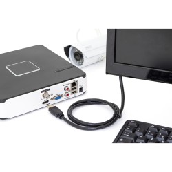 Buy DIGITUS HDMI-Kabel A- to A, St St, 5.0 m, black, 4K in Cyprus, Nicosia, Limassol, Larnaka, Pafos
