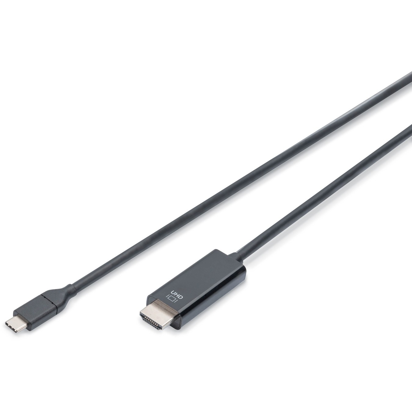 DIGITUS USB-C to HDMI Cable - 4K, 2.0m - Black — Buy in Cyprus with Fast Delivery