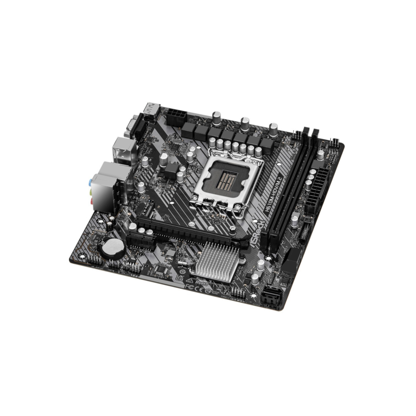 ASRock H610M-HDV/M.2 R2.0 LGA1700 Micro-ATX Motherboard – Intel H610 DDR4 64GB | Armenius Store